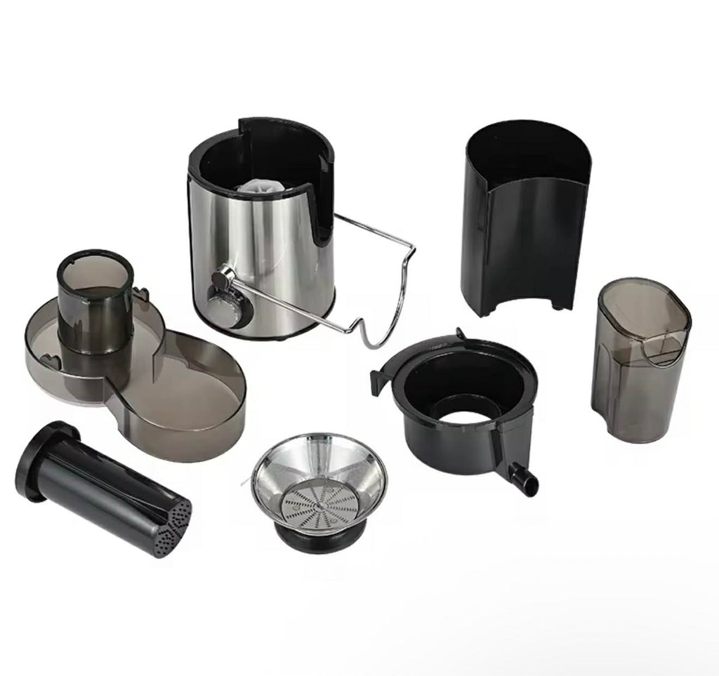 Extracteur de Jus Inox – عصير طبيعي في دقائق 🍊