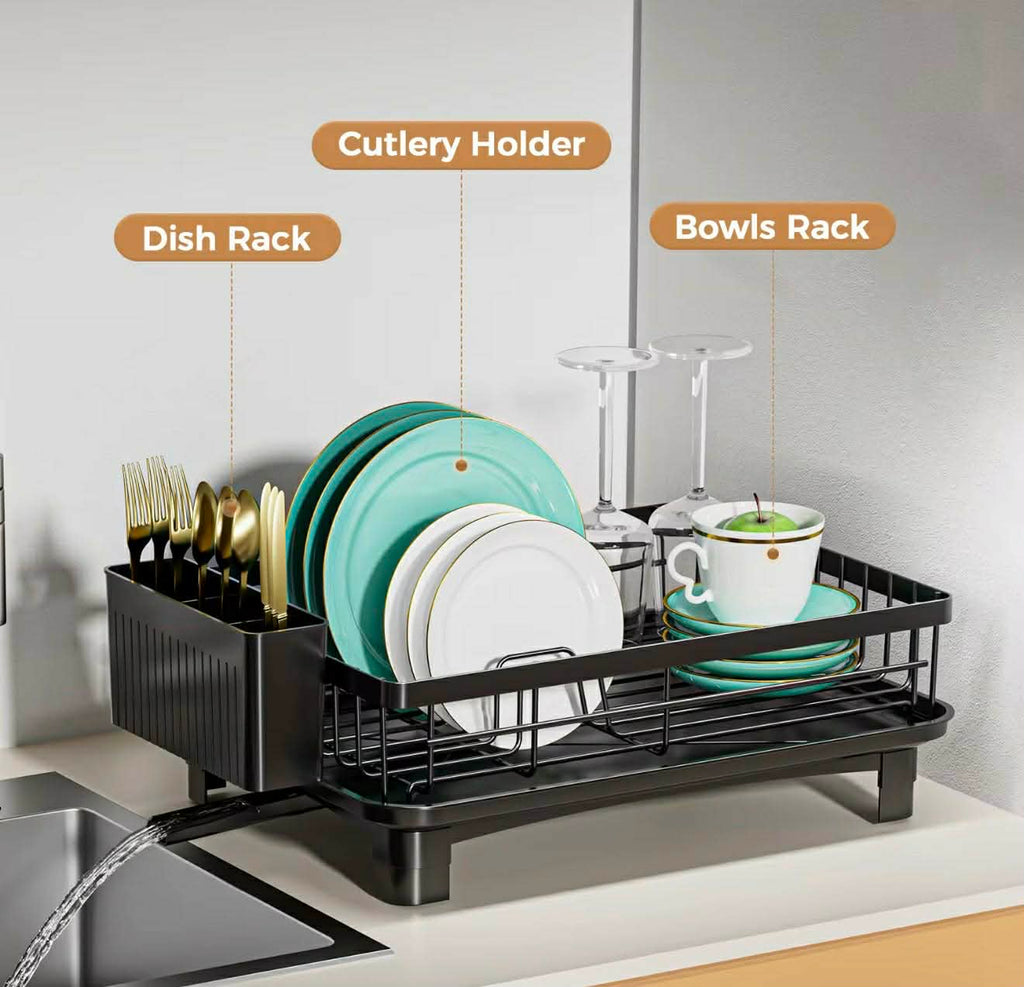 Égouttoir Vaisselle avec Drainage – Séchoir Vaisselle Cuisine