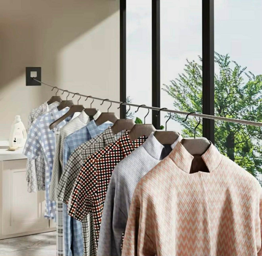 Corde à Linge Rétractable 4.2m